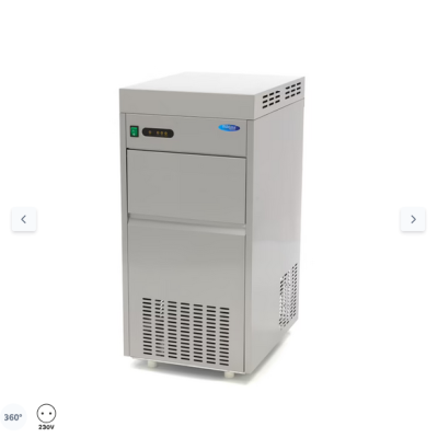  Μηχανή πάγου 85kg/ημέρα - θρυμματισμένο/φλουδισμένο - αερόψυκτο